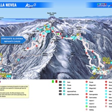 Pistkarta Sella Nevea