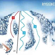 Pistkarta Ryssbergen