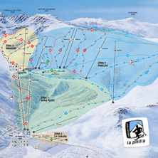 Pistkarta La Pinilla