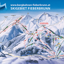 Pistkarta Fieberbrunn