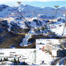 Pistkarta Monts d'Olmes