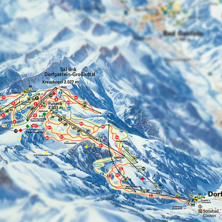 Pistkarta Dorfgastein/Grossarl
