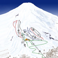 Pistkarta Pucon-Villarica