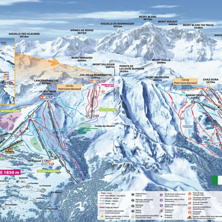 Pistkarta La Rosiere