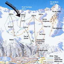 Pistkarta San Bernardino