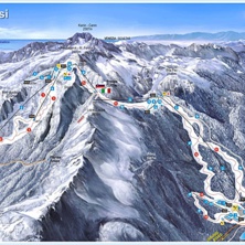 Pistkarta Kanin - Bovec