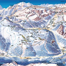 Pistkarta Corvara (Alta Badia) 