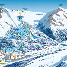 Pistkarta Saas Almagell