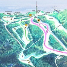 Pistkarta Sljeme (Medvednica) – Zagreb