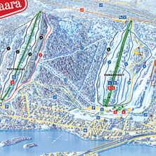 Pistkarta Ounasvaara