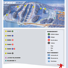Pistkarta Ruokolahden FreeSki