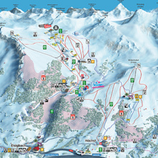 Pistkarta Frutigen - Elsigen-Metsch