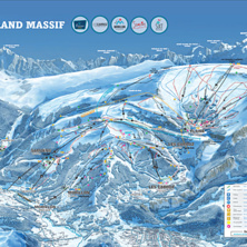 Pistkarta Le Grand Massif