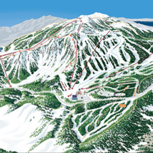 Pistkarta Mt. Rose - Ski Tahoe