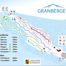 Pistkarta Granberget