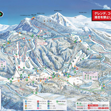 Pistkarta Zao Onsen