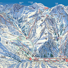 Pistkarta Alta Ski Area