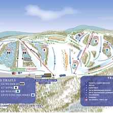 Pistkarta Lost Valley