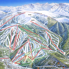 Pistkarta Winter Park