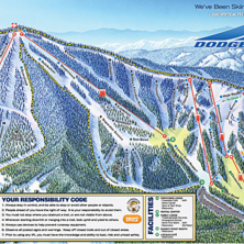 Pistkarta Dodge Ridge