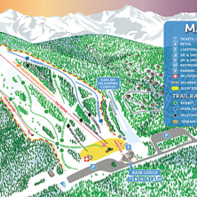 Pistkarta Hilltop Ski Area