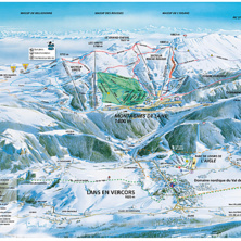 Pistkarta Lans En Vercors