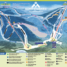 Pistkarta Mont Ste-Marie