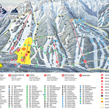 Pistkarta Mt. Norquay