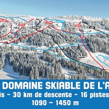 Pistkarta Les Bugnenets - Savagnières