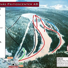 Pistkarta Ammarnäs skidcenter