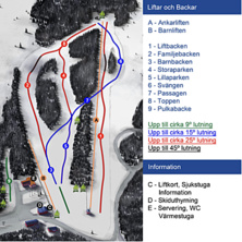 Pistkarta Hanaslövsbacken