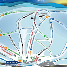 Pistkarta Granite Gorge Mountain Park