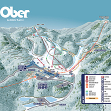 Pistkarta Ober Mountain