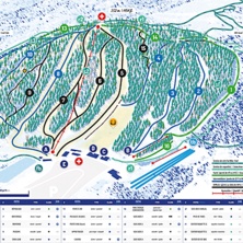 Pistkarta Mont Farlagne