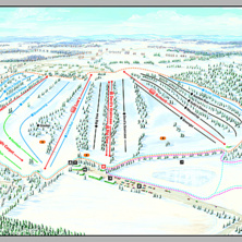 Pistkarta Mansfield Ski Club
