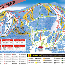 Pistkarta Kamui Ski Links