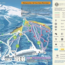 Pistkarta Aomori Spring Ski Resort