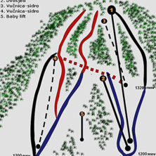 Pistkarta Adria ski - Kupres