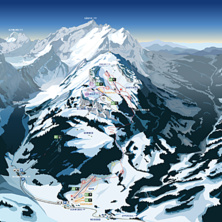 Pistkarta Ebenalp - Horn