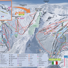 Pistkarta La Thuile