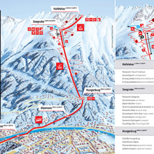 Pistkarta Nordkette/Innsbruck