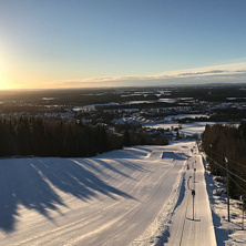 Pistkarta Åslia Skisenter