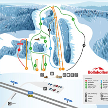 Pistkarta Bollekollen