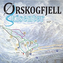 Pistkarta Ørskogfjell skisenter