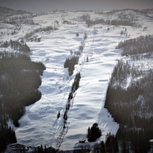 Pistkarta Ankenes Alpinanlegg