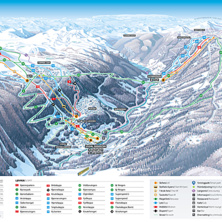 Pistkarta Uvdal Skisenter
