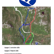 Pistkarta Vegglifjell skisenter