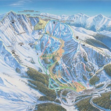 Pistkarta Arapahoe Basin Ski Area