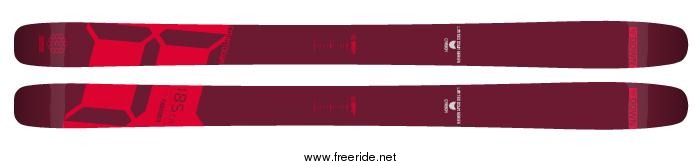 Down Skis CountDown 6 Carbon