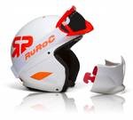 Ruroc RG-1 Nova Arctic White / Nova Orange